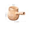 730ml Ceramic Teapot with Tea Strainer Teapots for Boiling Hot Water for Home