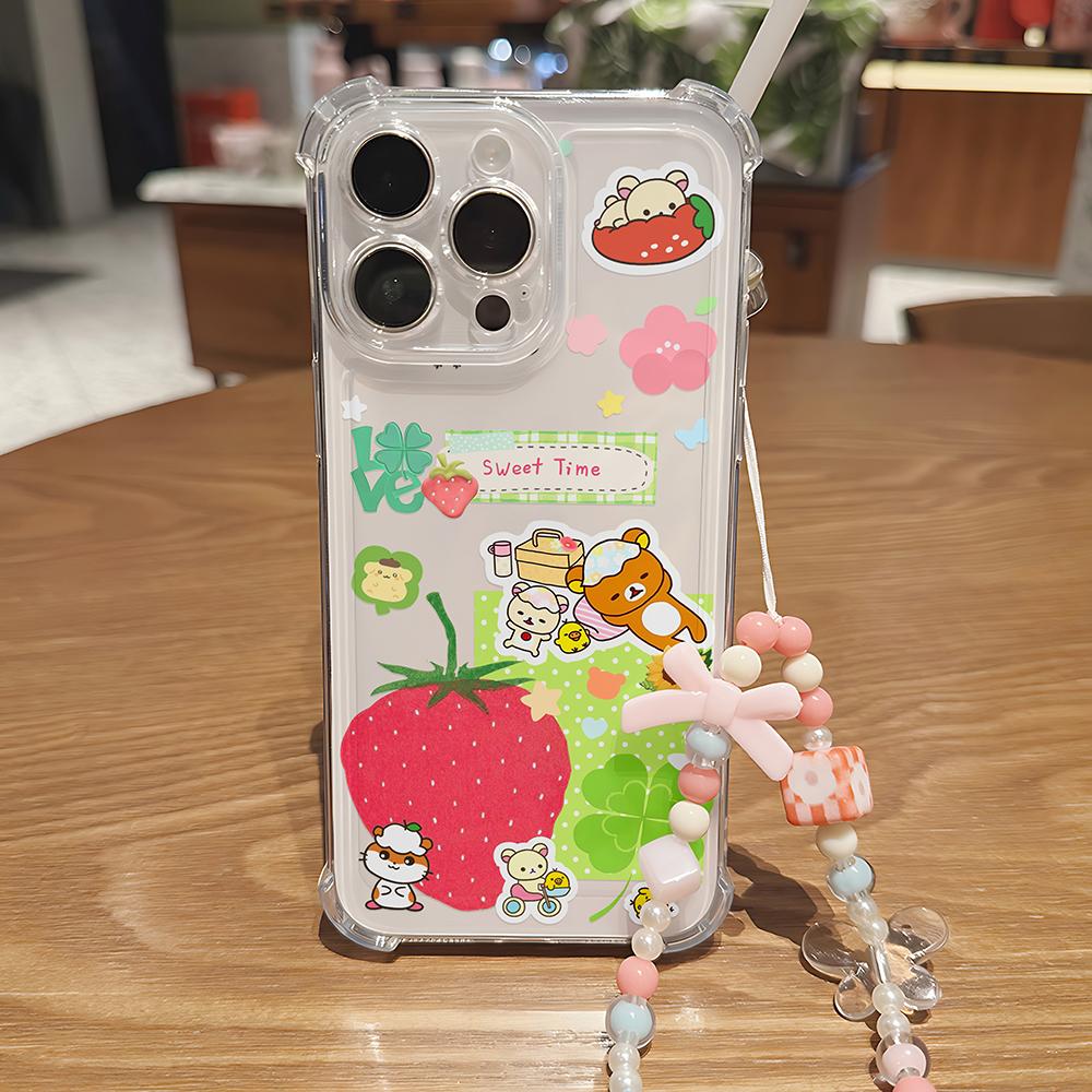 Rilakkuma Phone Case For vivo V40 V30 V29 V27 V27E V25 V23 Y02 Y76 Y38 Y28 Y03 Y17s Y19S Y78 Y36 Y27 Y35 Lite Pro 4G 5G