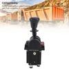 Dump Truck PTO Control Valve 4 Holes 3 Working Positions Slow Down Tipper Switch for Hydraulic System Dump Truck