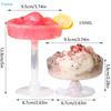Transparent Tall Cocktail,Wine,And Champagne Glass,Disposable Ice Cream Mousse Pudding Dessert Cup