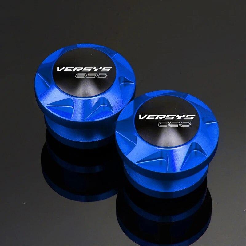 Kyvná vidlice Cívky Slider Pro KAWASAKI Pro Kawasaki VERSYS 650 VERSYS650 2007- Šroub pro stojan M10 M8 CNC