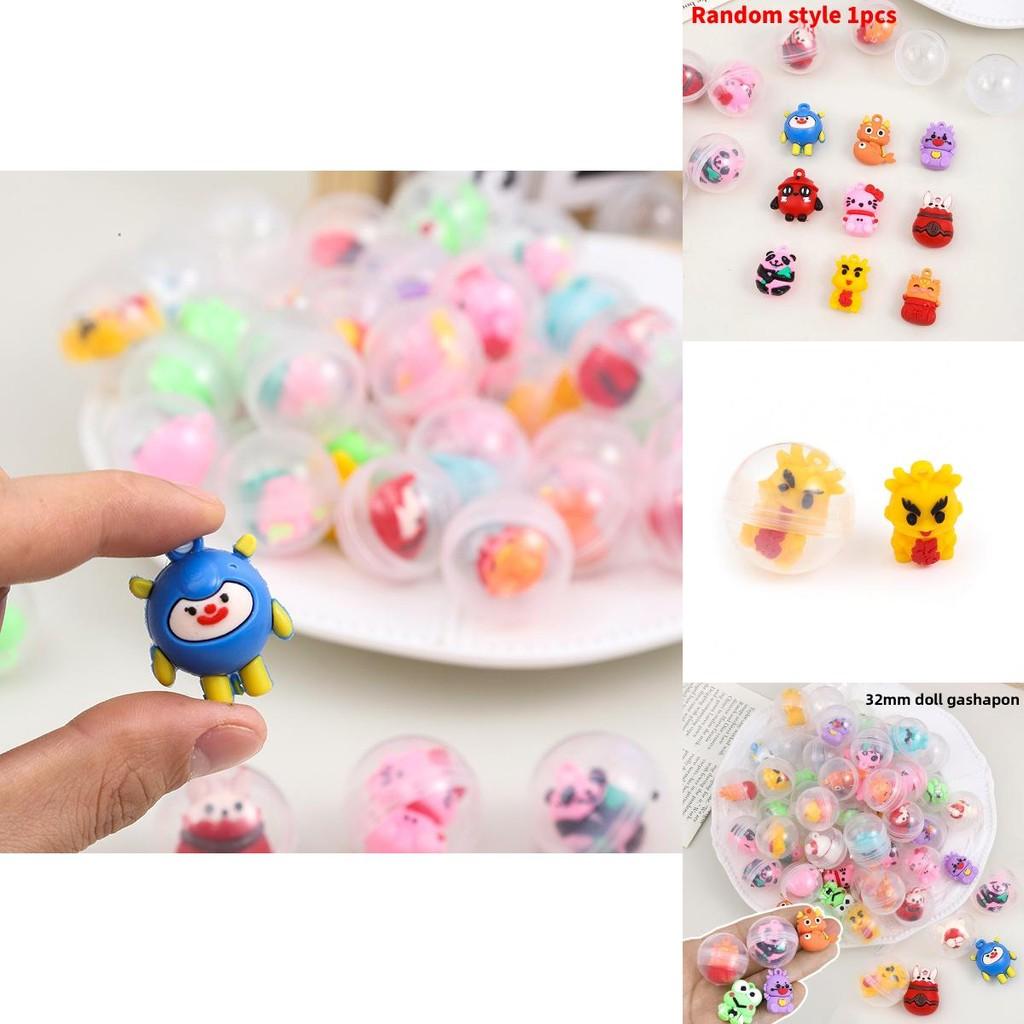 Kids Animal Minifigures With 32mm Transparent Toys For Collectors And Kids Play