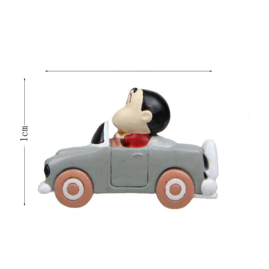 Mickey Mouse Drive A Car Resin Creative Refrigerator Magnet With Magnetic Base For Kids And Giftgiving