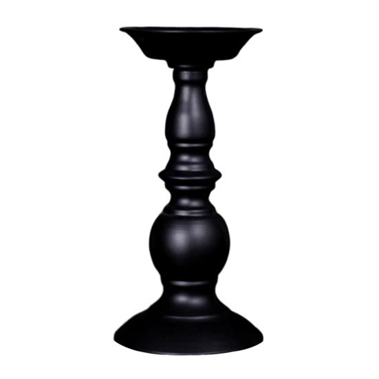Iron Pillar Candle Base Holder Candlestick Stand Wedding Party Home Decoration
