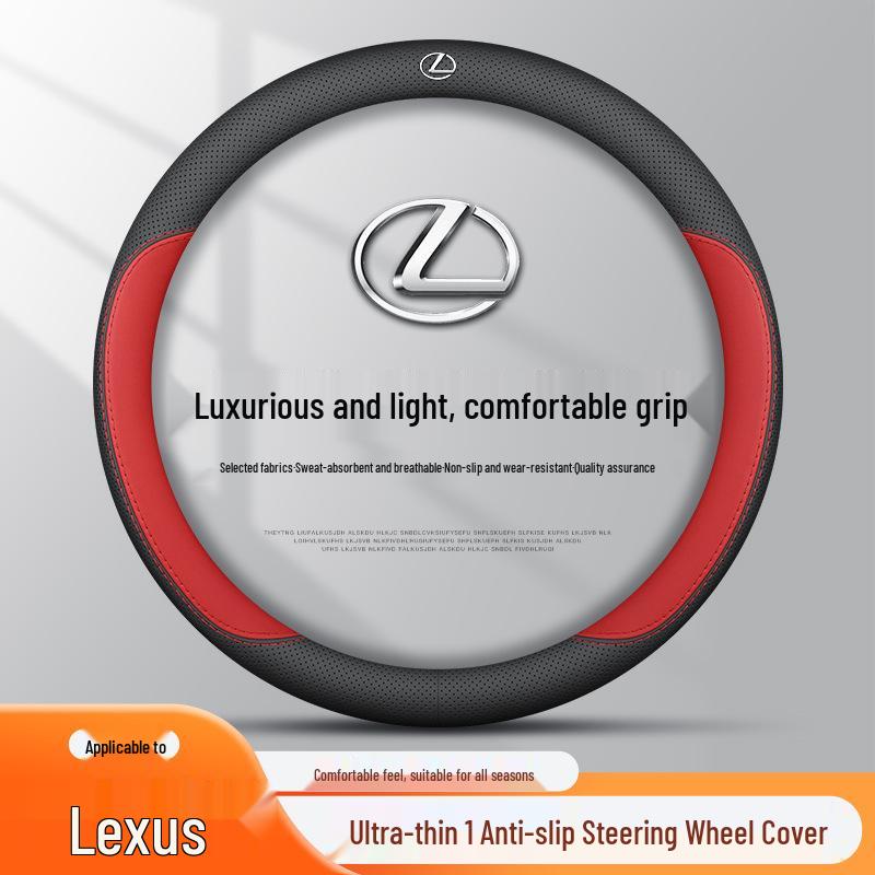 Ultra-Thin Steering Wheel Cover for Lexus ES, UX, LS, RX, LX, LC, GX, NX Models