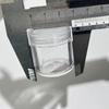 Transparent Plastic Mini Cosmetic Jars for Nail Art & Ornament Storage