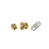 Link CNC 3D Printer Backlash Eliminating Nut for T8 Lead Screw, T-Shaped Thread, H-Shaped Brass