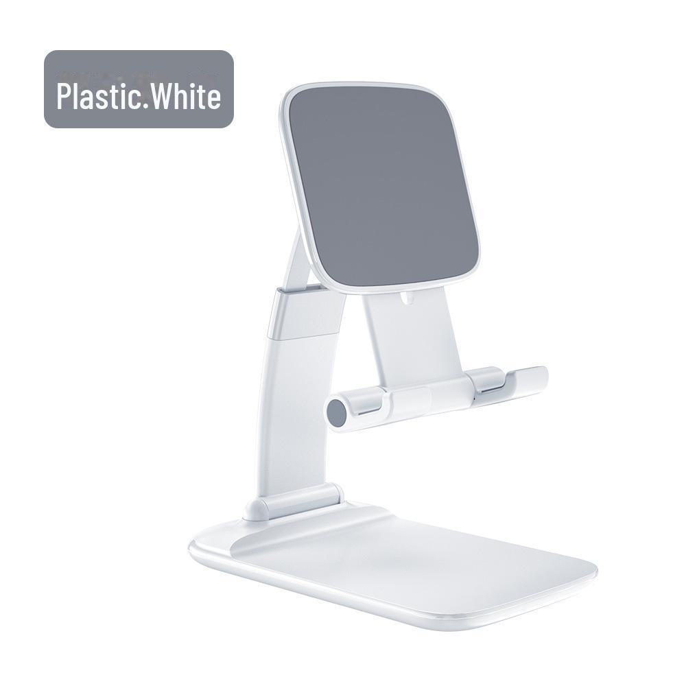 

Essager Складная подставка для мобильного телефона и планшета для настольных прямых трансляций Plastic белый