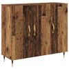 Sideboard Reclaimed Wood 90 X 34 X 80 Cm Engineered Wood