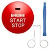 RiNan. Universal Car Engine Start Push Switch Button Cover Toyota