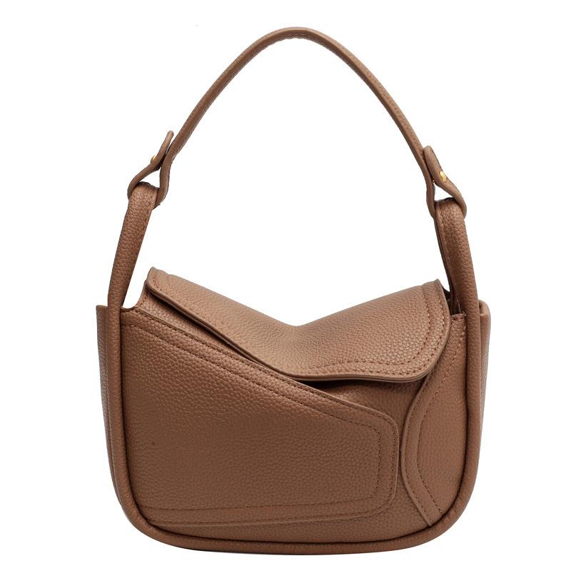 Feeling retro small square bag women's 2026 summer new niche portable commuter shoulder messenger bag women