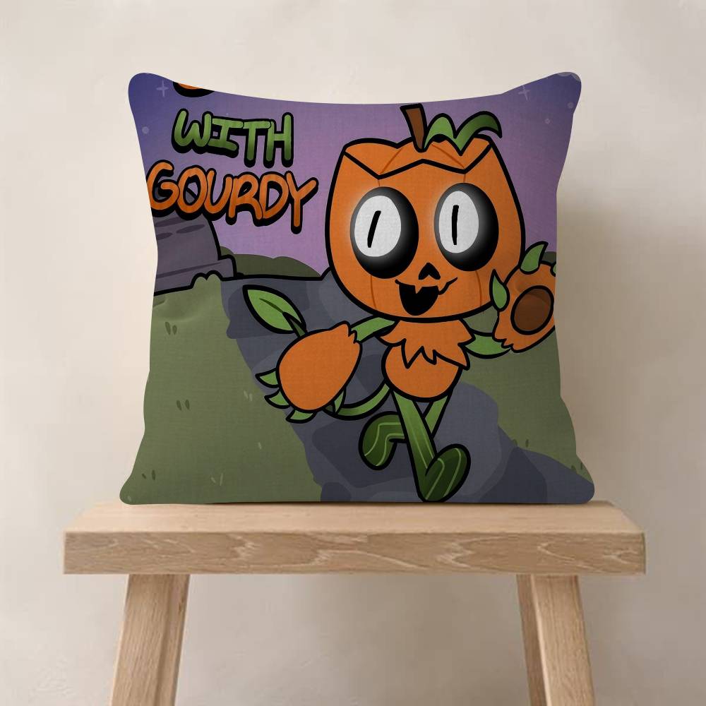 Popular Game DDandys World Pillow Gift Home Office Decoration Pillow Bedroom Sofa Car Cushion CoverPillow Case