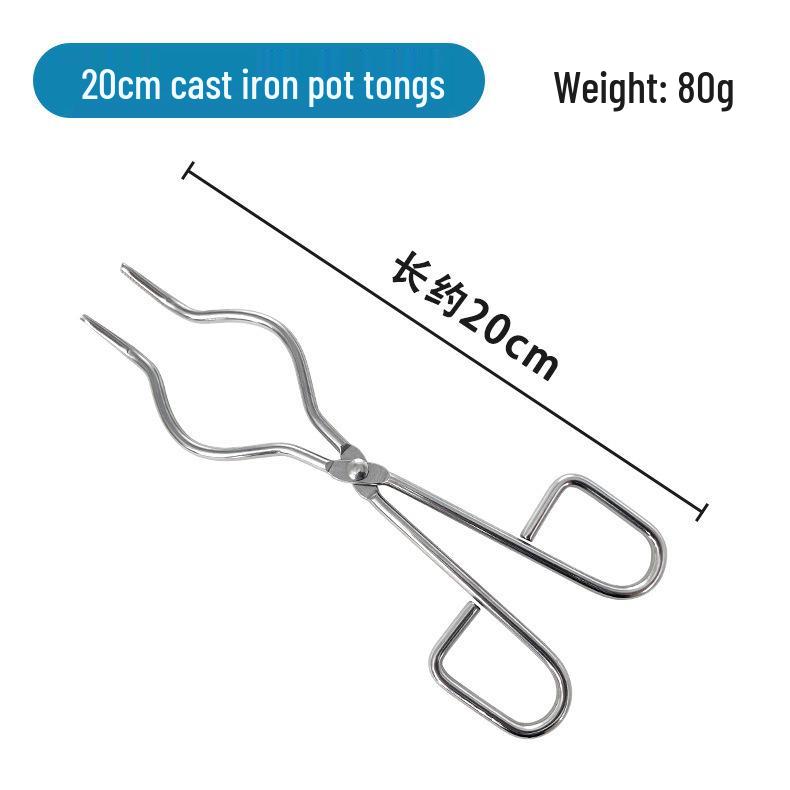Chrome-Plated Stainless Steel High-Temperature Crucible and Beaker Tongs