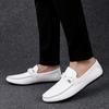 Loafers Men Classic Mens Slip on Shoes Genuine Leather Lightweight Men Casual Shoes 2024 New Male Comfortable Office Footwear