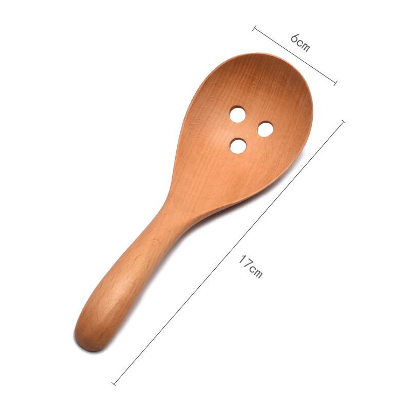 

Ru Han Beech Wood Slotted Spoon Set