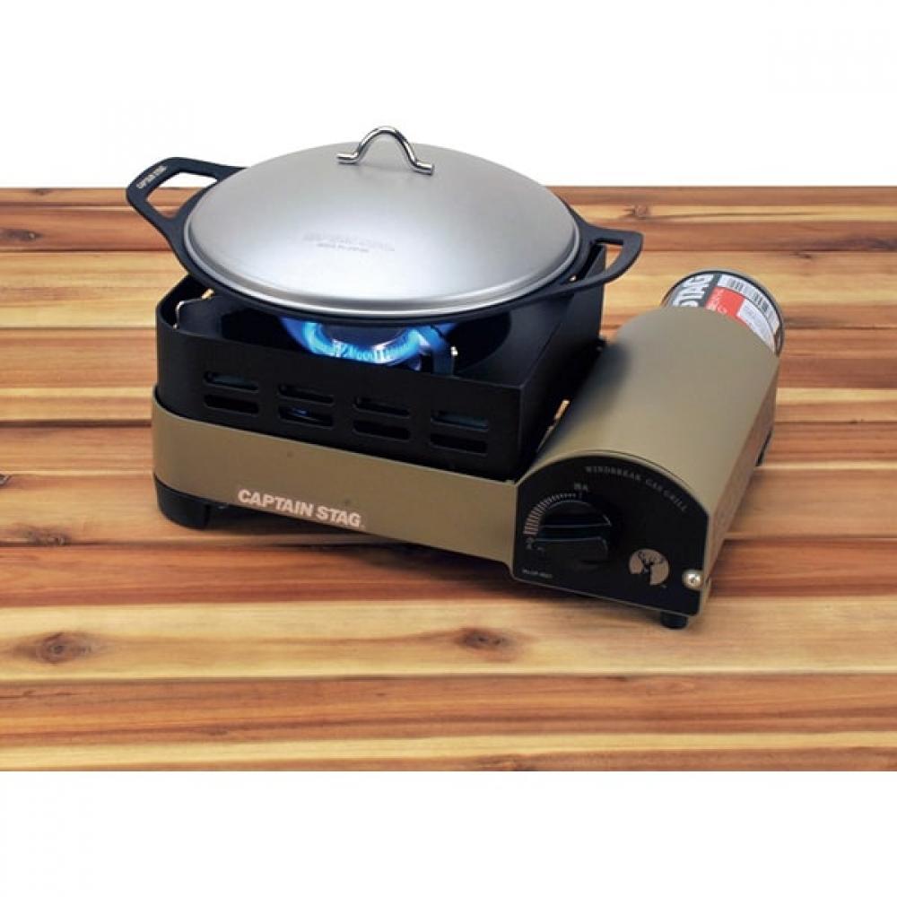 Captain Stag Ug 1585 [round Grill 20cm Lid]