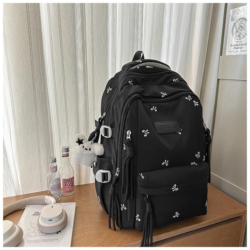 High Value, Fresh and Sweet, Candy-colored Butterfly Backpack, Light Backpack for Junior High School Students