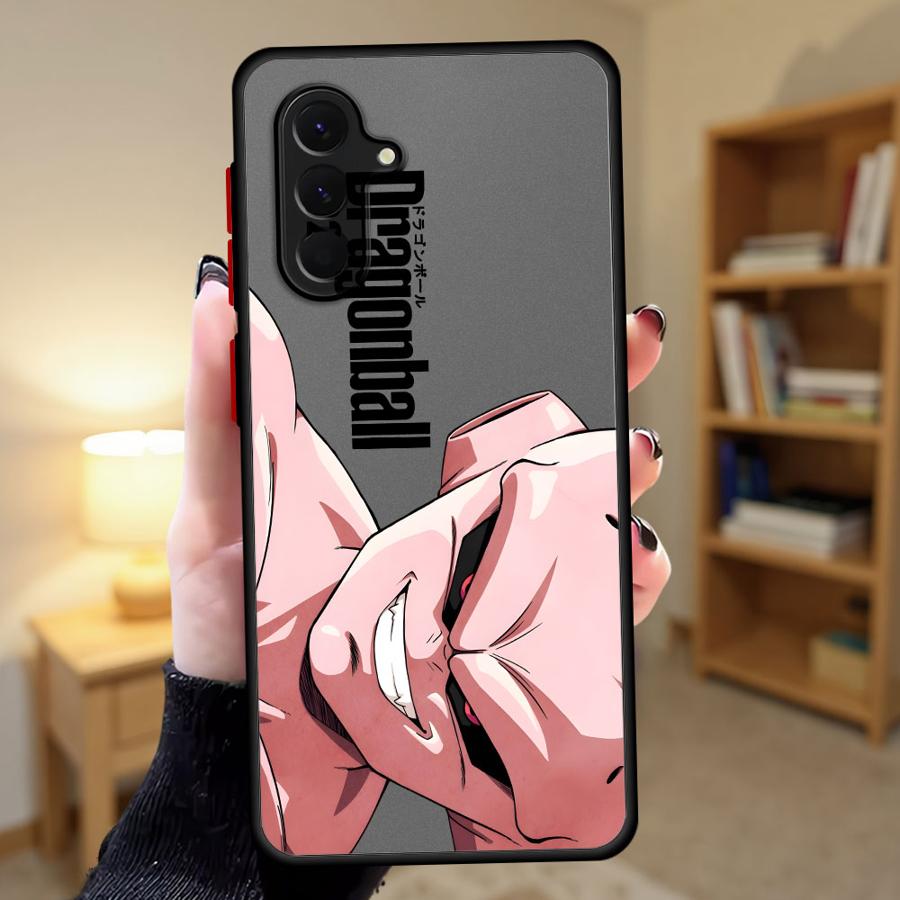 

Dragon Ball Majin Buu Case for Samsung Galaxy A53 A73 A24 A22 A35 A36 A54 A34 A21s A52 A56 A25 A26 Back Phone Cover Galaxy A53 5G