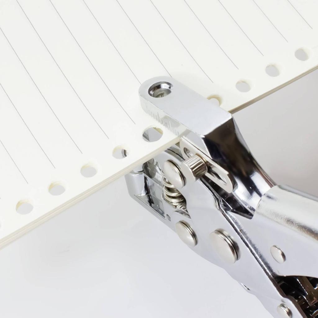 Manual Metal Eyelet-Hole Punch Light-Duty for DIY Enthusiasts, Crafters