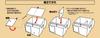Asuka Schoolbag Storage Box, Beige, STB01BE