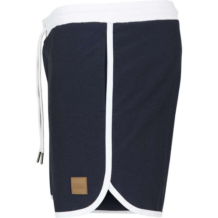 Short de bain - Urban Classics - RETRO - Nylon léger - Imperméable - Respirant