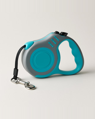 Navíjecí vodítko pro psy, které se nezamotá, těžké vycházkové vodítko s protiskluzovou rukojetí, pauza a zámek Silná nylonová páska Vodítko pro psy stahovací potřeby pro domácí mazlíčky