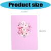 3D Honeycomb Structure Greeting Card For Heartfelted Note Birthday Card With Matching Envelope for Men Women