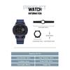 Naviforce Original Men LCD Digital Watch Lightweight Silicone Strap Waterproof Calendar Date Chronograph Alarm Men Boys Outdoor Watch NF7133