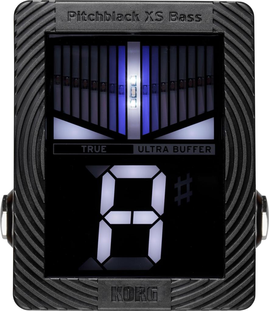 BASS Pitchblack XS Bass Chromatic Pedal KORG KORG/PB-XS Tuner, bass-specific tuner,