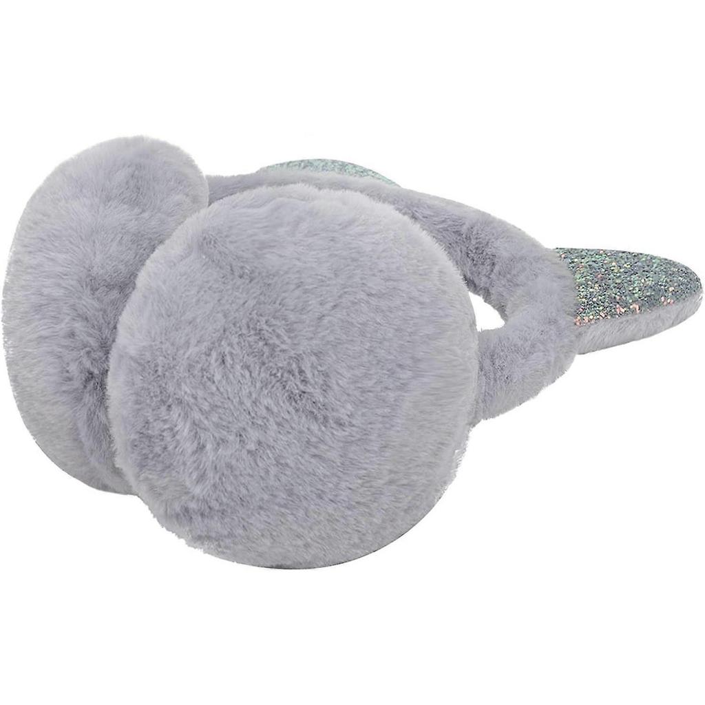 Boys Girls Fur Earmuffs Cute Football Design Winter Fluffy Thermal Ear Warmers Handband Cold Weather Earplugs Comfortable Fashion Cartoon Ear Muffs Pr