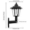 Solar Power Light Path Way Wall Landscape Mount Garden Fence Lamp Waterproof Solar Lamp Lights Outdoor Lighting Tools
