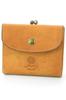 Dakota Genuine Leather Collaggio Bifold Women's Wallet, Mustard, DA-36441-53