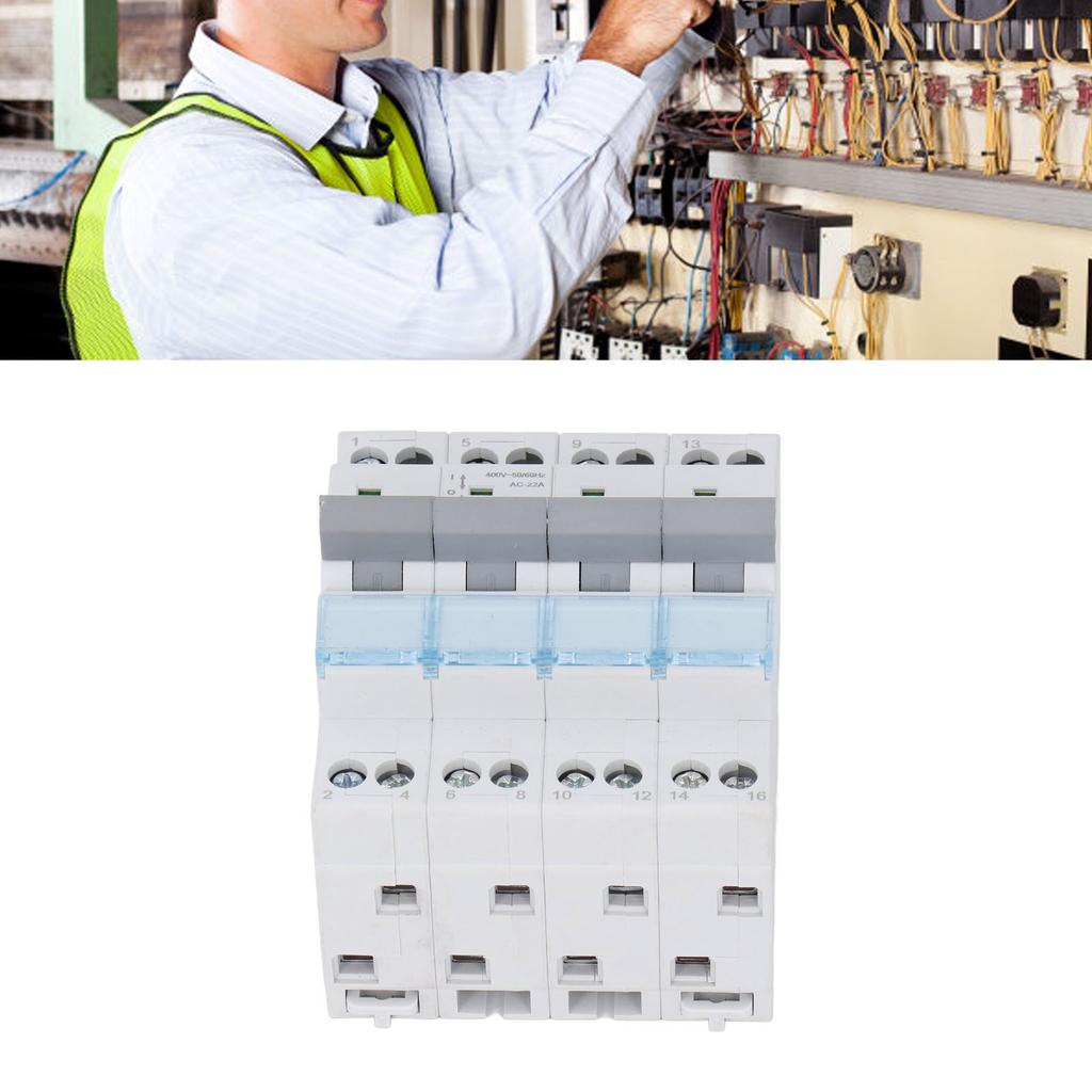 4-poliger Trennschalter DIN-Schienenmontage Miniatur-Leistungsschalter Leistungstrennschalter AC400V