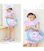 Pool Bag for Vinyl Beach Shell Lavender [Arisana] Girls, Bag, Stylish, Shape, Seashell,