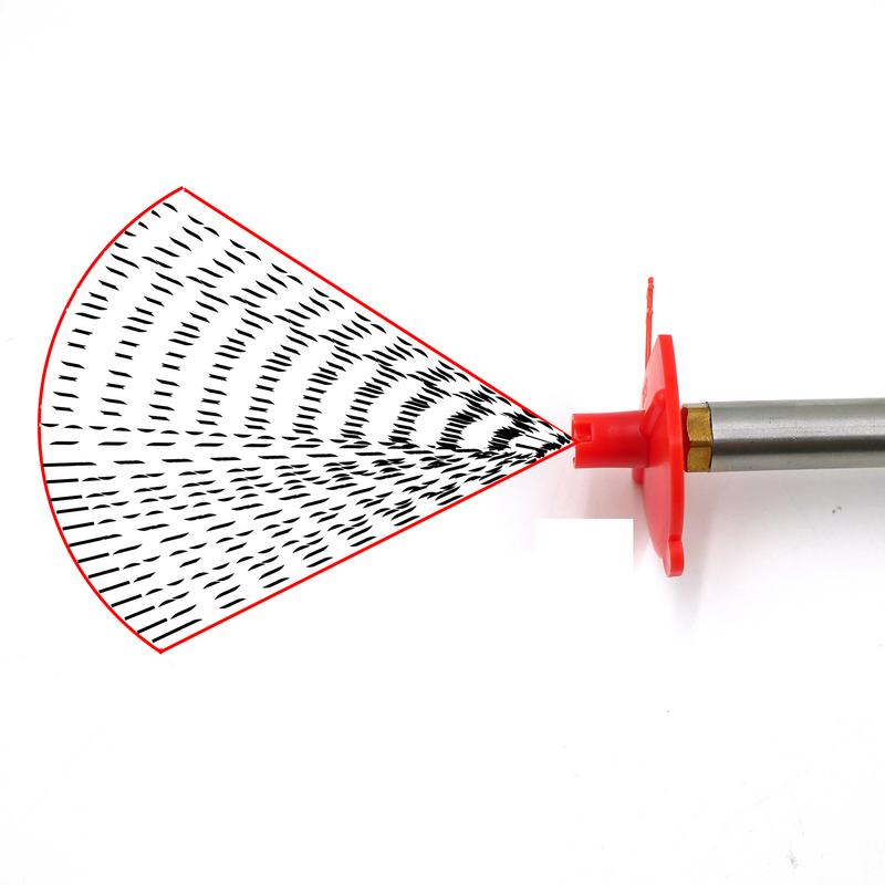 10pcs Spray Polyurethane Foam Guns Flat Fan Spray Nozzle Foam Expanding Spray Guns Foaming Jet Glue Polyurethane Trigger Spray