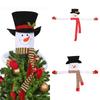 Charming Snowman Christmas Eve Tree Topper Perfect For Indoor And Outdoor Festivities