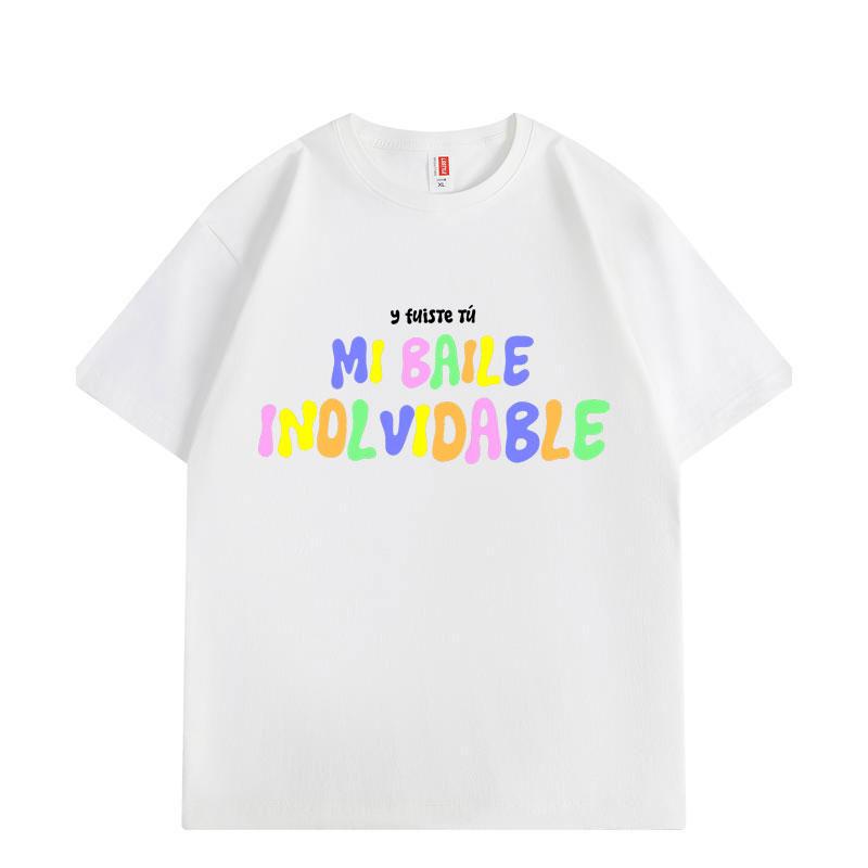 Rapper Bad Bunny Merch T-shirts Men Women Clothing Harajuku Hip Hop Pop Music T-shirt Fashion Y2k StyleT Shirts