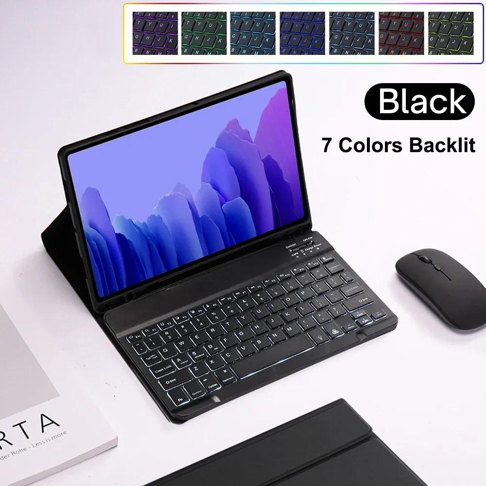 Tablet Keyboard Case For Samsung Galaxy Tab A11 8.7 Inch Cover For Samsung Galaxy Tab A11 8.7 SM-X130 SM-X133 SM-X135 Funda