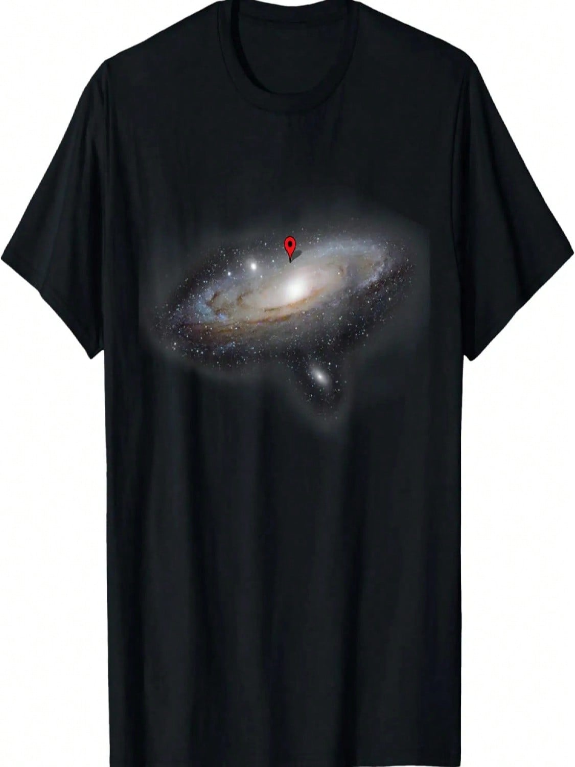 You Are Here Funny Astronomy Planets Galaxy Universe Shirt T-Shirt S разноцветный