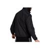 Adidas Solid Color Kangaroo Pocket Half-Zip Detail Hooded Jacket Men Outerwear Black GQ6265