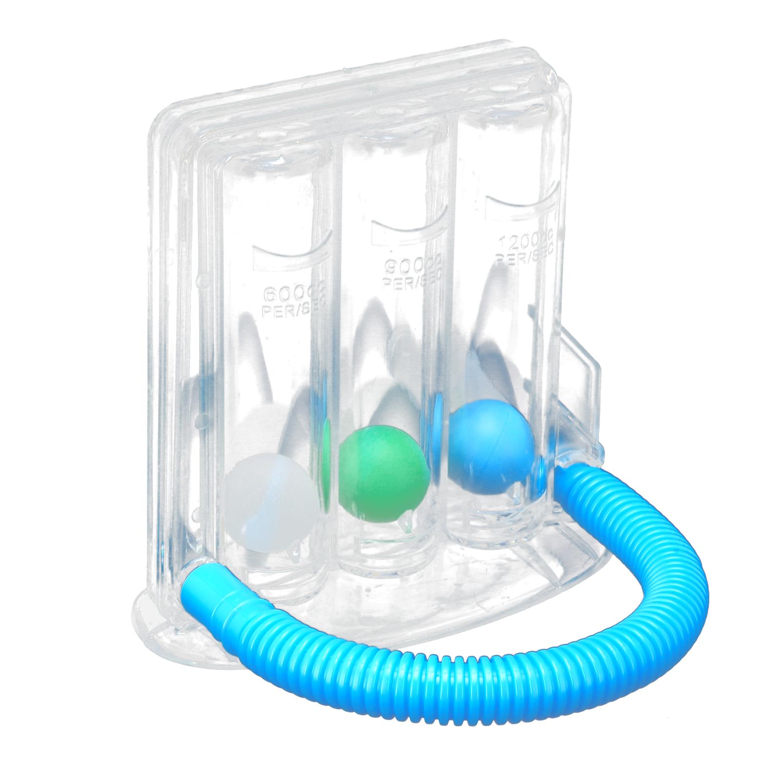 

Тренажер жизненной емкости легких 3 мяча Дыхательный тренажер Тренажер для легких Дыхательный тренажер