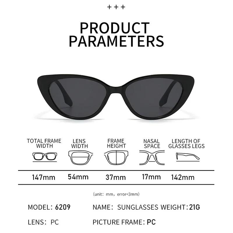 Vintage Cat Eye ladies Sunglasses Vintage Small Frame Sun Glasses For Men Luxury  Design Outdoor Eyewear UV400