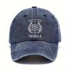pc Baseball Cap with a Vintage Viking Print Adjustable Trucker Hat for Outdoor Sports And
