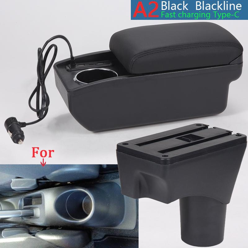 For Nissan Sunny Armrest Box For Nissan March Micra K13 Car Armrest Storage Box Dedicated Retrofit Parts Interior Car Accessorie