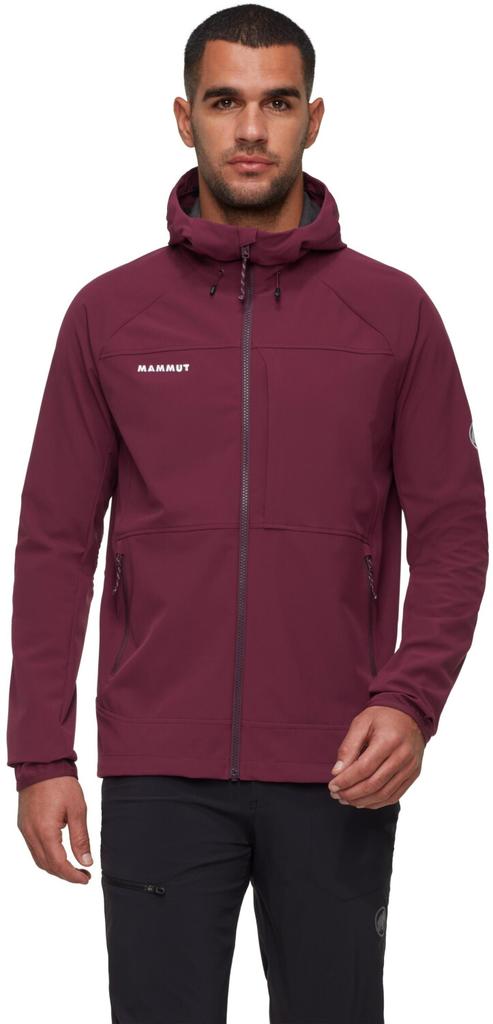 Jacket Mammut Ultimate Comfort Softshell Hooded Jacket Vin