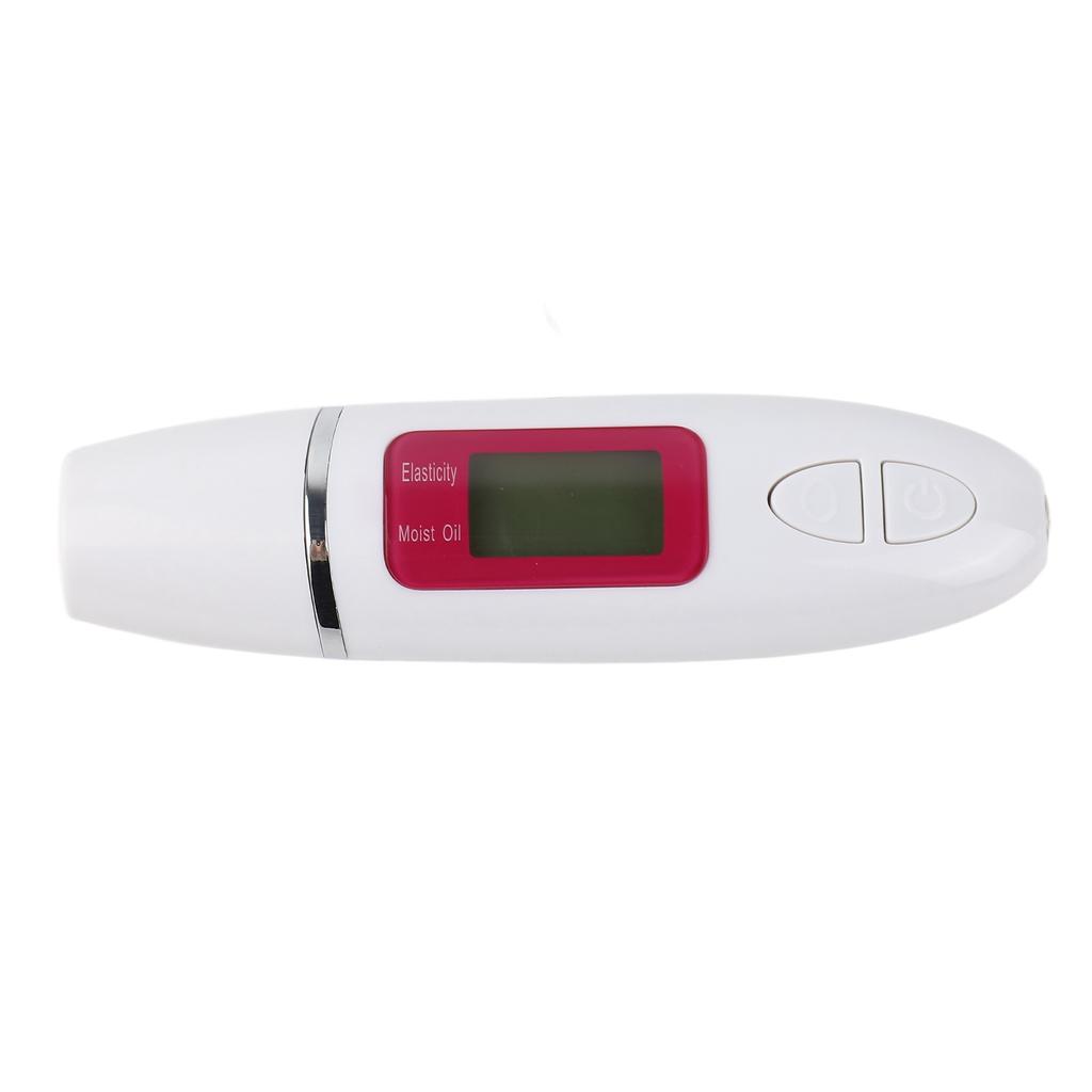 2 Colors Digital LCD Display Precision Skin Sensor Tester Facial Hydration Water Oil Analyzer
