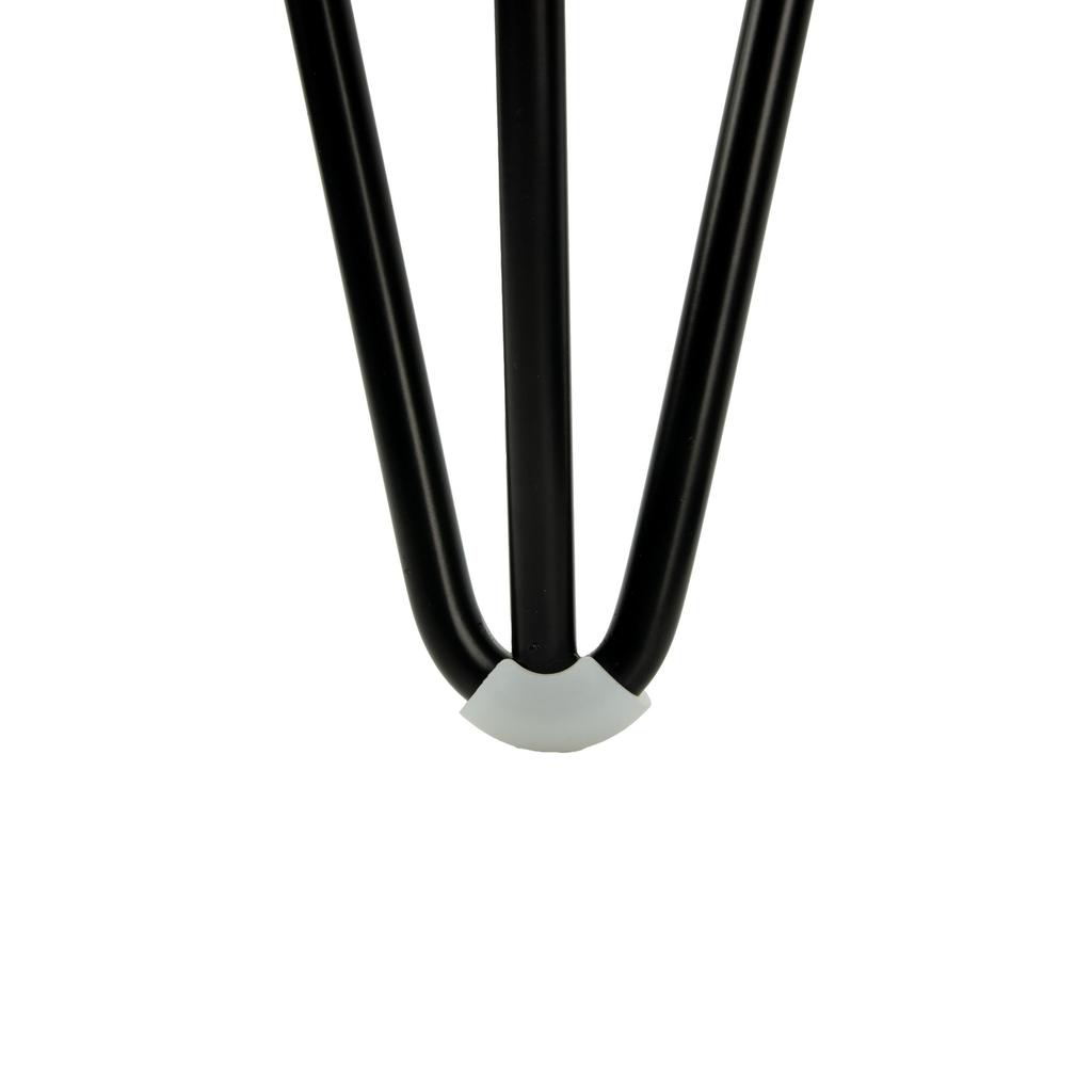 Hairpin Loft furniture leg, black matte, height 41 cm