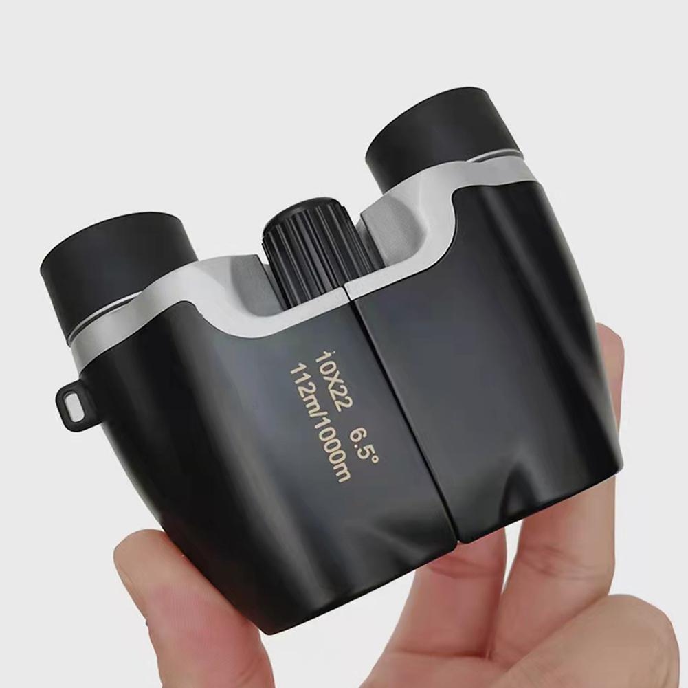 

Потужний міні-бінокль Paul 10×22 із високим збільшенням HD, портативний зовнішній телескоп для професійного полювання білий