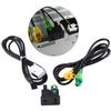 Car USB AUX Switch Socket Wire Harness Cable Adapter For BMW 3 5 Series E87 E90 E91 E92 X5 X6