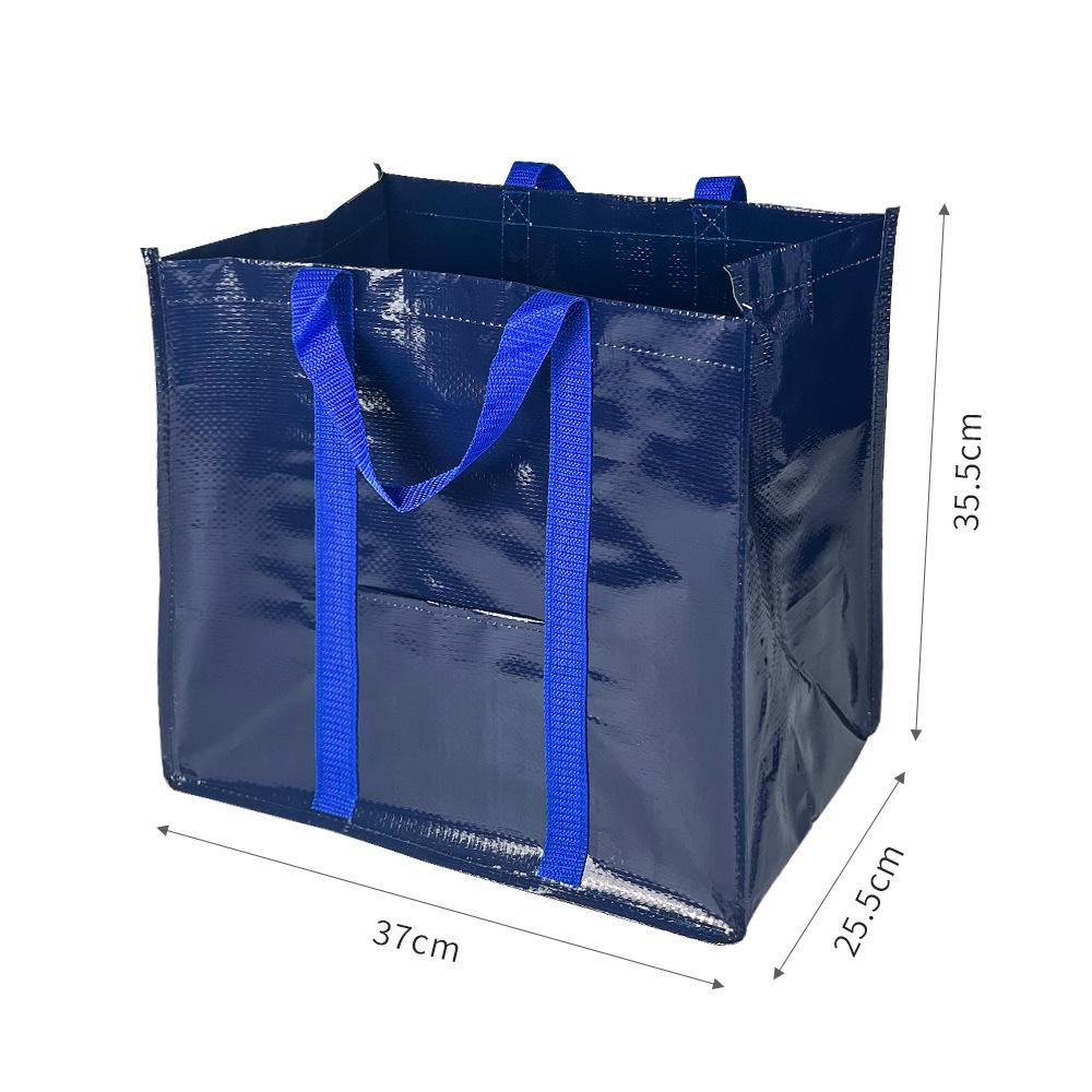 Экологичная большая складная плетеная сумка-тоут для хранения 1230₽